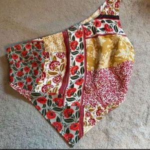 One Shoulder Bandana Top